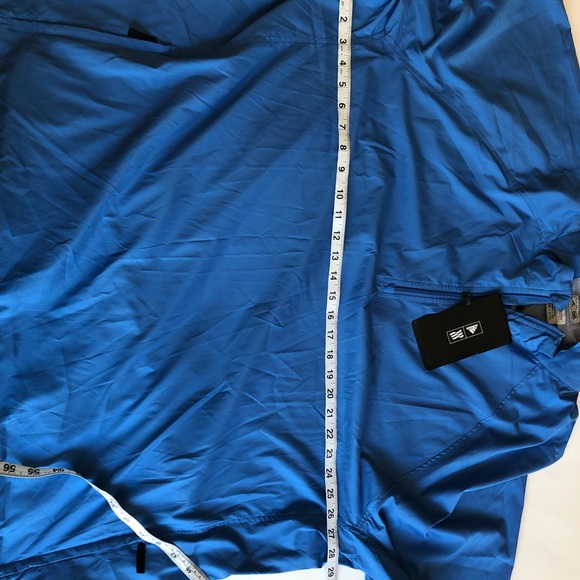 Adidas golf half zip pullover wind breaker - Picture 5 of 8